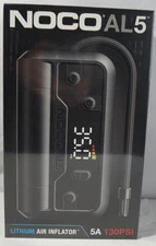 NOCO AIR AL5 UltraFast Tire Inflator 5A Portable Air Compressor – Brand New