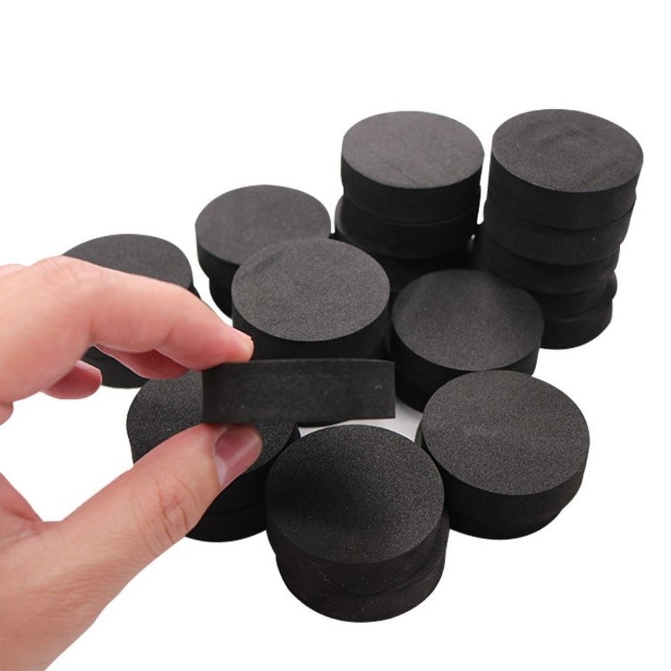 EVA Plant Risers 25mm x 10mm Black Feet Pads for Deck Patio Indoor ...