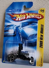 Hot Wheels 2008 New Models 06/40 Black & White Dragtor Toy 006/196