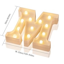 O Shape LED Alphabet Light For Wedding Party Decor