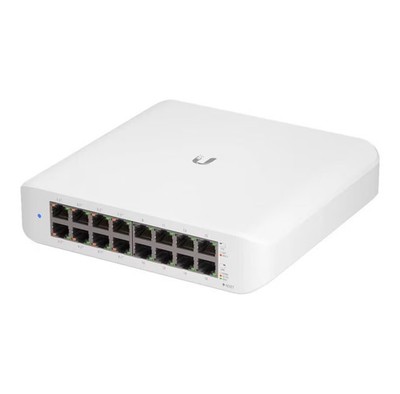 Ubiquiti UniFi Switch Lite 16 PoE, 45 Watt, Weiß (USW-Lite-16-POE)