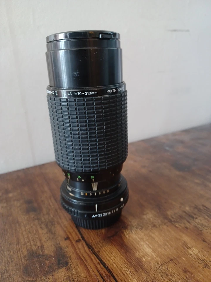 Sigma Zoom-K II 70-210mm f/4.5 Macro Camera Lens Pk Mount - Image 2 of 4