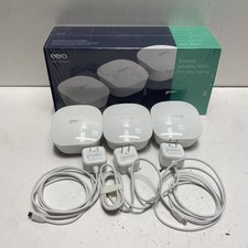 eero J010001 Home Mesh WiFi System 3 Pack White For Parts