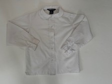 French Toast Girls White Peter Pan Collar School Uniform Blouse Size 12