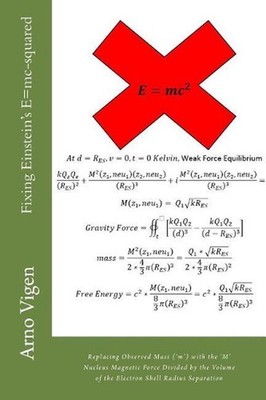 Fixing Einstein's E=mc-Squared: Replacing Observed Mass (?m?) with the ?m? Nucle