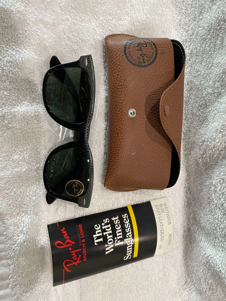 Ray Ban Wayfarer B L In Vintage Sunglasses for sale | eBay