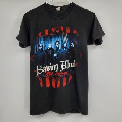 Vintage Saving Abel Miss America 2010 Tour Y2K Graphic Concert Shirt Small