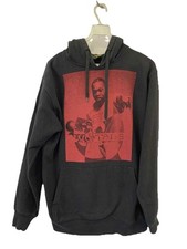 Wu-Wear Hoodie Medium Black Red ODB Wu-Tang Clan Graphic Sweatshirt Vtg Rap 21