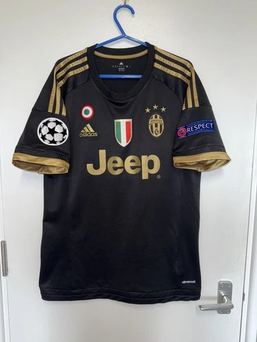 Adidas Juventus 2015/16 Dybala 21 third gold shirt Football Shirt Scudetto