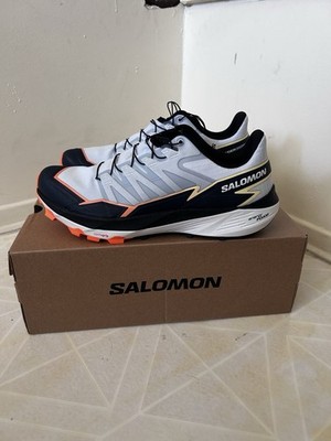 Salomon Thundercross Men's Size 9.5 Trail Shoes Heather/India Ink/Orange 472952