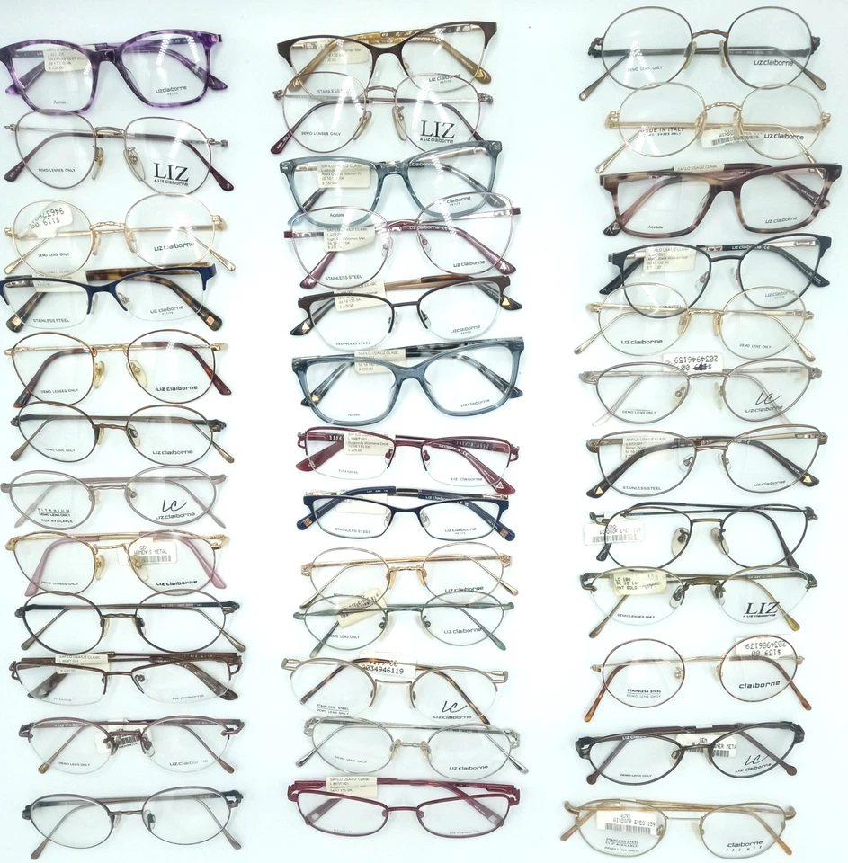 Liz Claiborne Eyeglass Frames New CHOOSE SIZE/COLOR/MODEL/FRAME Womens Glasses - Image 2 of 4