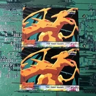 The Fight Rages 35 Topps Pokemon Mewtwo Strikes Back Card Blue Logo 1st Print 2