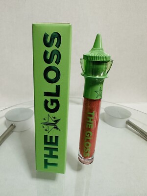 Jeffree Star Cosmetics The Gloss Peach Price Tag Lip Gloss FUll Zise NewWITH BOX