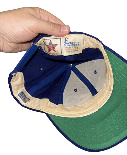 VTG Los Angeles Rams Sports Specialties Wool Single Line Script Snapback Pro Hat - Picture 5 of 6