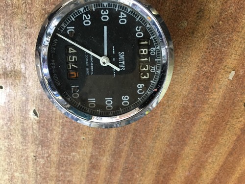 SMITH'S CHRONOMETRIC SPEEDOMETER BSA Norton Triumph Matchless - Picture 4 of 4
