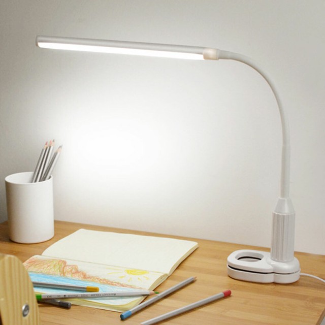 Daylight Clip On Designer Table Lamp Minisun Led Office Desk Light