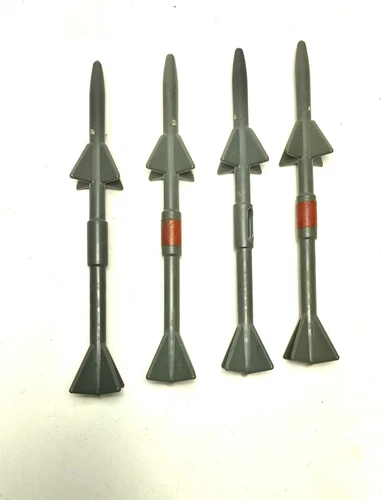 Tactical Battle Platform Missile Set GI Joe 1983 Vintage Hasbro b