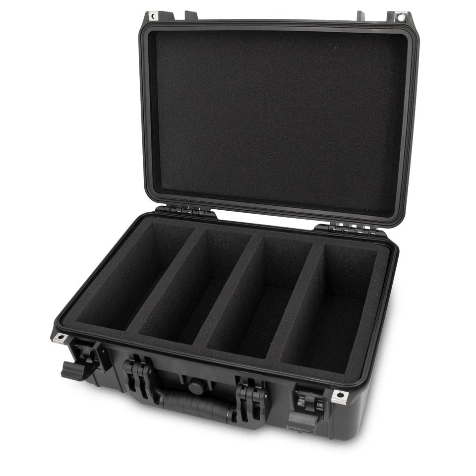 Caja de almacenamiento para tarjetas graduadas CASEMATIX con capacidad para 120+ losas BGS PSA impermeables Foto 2 de 4