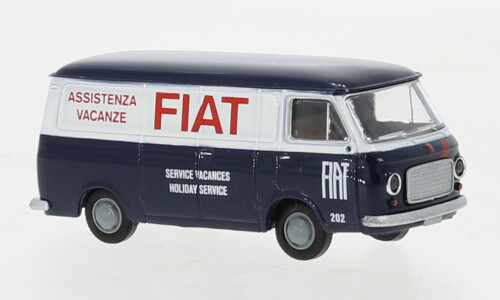 Brekina 34468 - 1/87 Fiat 238 Box Assistance, Holiday Assistance, 1966 - New