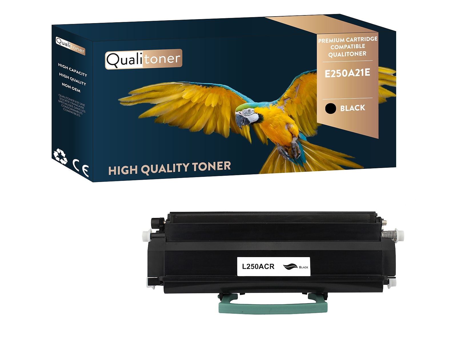 Toner noir E250A21E haute precision pour documents nets