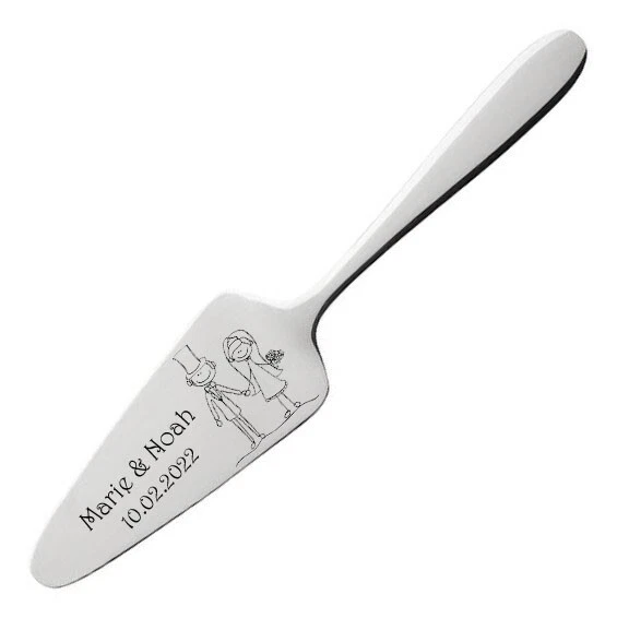 Villeroy & Boch Kuchenheber Gravur nach Wunsch Edelstahl Tortenheber Daily Line - Bild 1 von 4