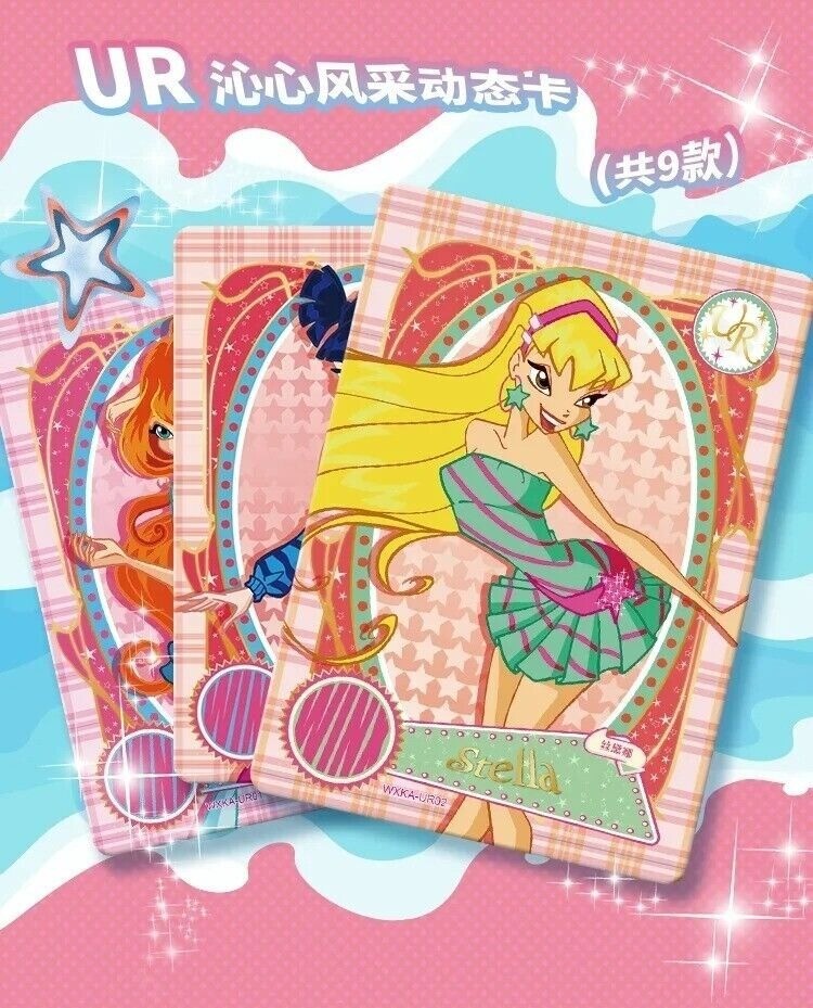 Winx Club Fairy Spirit Wonderland Card Anime Collection