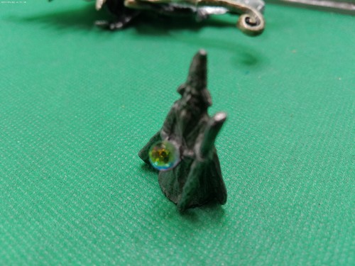 Fantasy pewter fairy Tom Meier Sorcerer 1990 crystal ball Wizard lot 4 - Picture 11 of 13