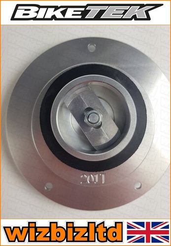 Biketek Silber Vierteldrehung Kraftstoffkappe Honda VFR 400 R3L (NC30) ALLE Jahre FFCH05 - Bild 5 von 12