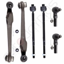 6pcs Front Control Arms Tie Rod Ends For Saturn Sl1 Sl2 Sc1 Sc2 Sw2 1991-2002