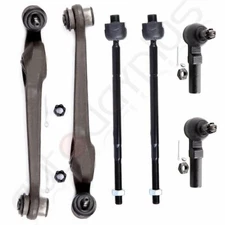 6pcs Front Control Arms Tie Rod Ends For Saturn SL1 SL2 SC1 SC2 SW2 1991-2002
