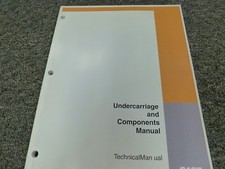 Case Crawler Undercarriage and Components Shop Service Repair Manual 7-10142NA