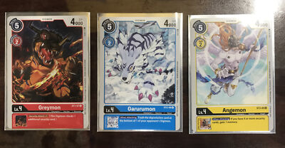 Digimon Card Game TCG Tamer Party Kit Vol 1 Promo Cards Set of 3 Cards w/sleeves | eBay Digimon Card Game TCG Tamer Party Kit Vol 1 Promo Cards Set of 3 Cards w/sleeves | eBay