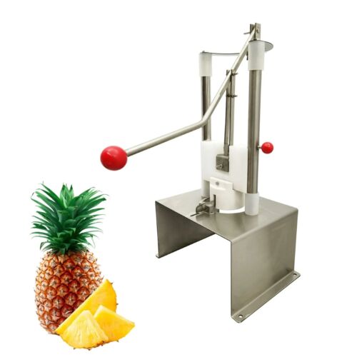 85cm Manual Pineapple Peeler Core Remover Countertop Fruit Peeling Machine - Picture 1 of 17