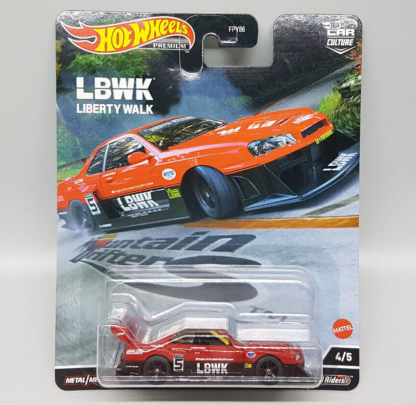 Hot Wheels Premium - HCJ81 - LB-ER34 Super Silhouette Nissan