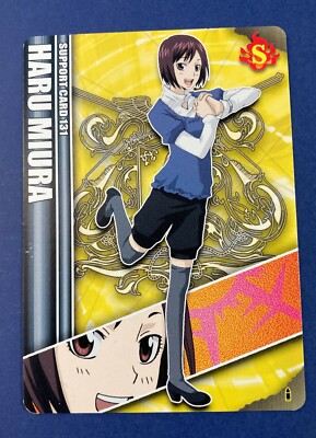 Katekyo Hitman Reborn ! Haru Miura ×2 card Japanese Anime Very