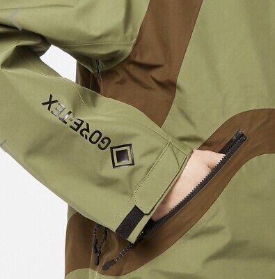 $400 Men's NIKE AIR JORDAN X Gore-Tex 23 Jacket Olive Green $400 Men's NIKE AIR JORDAN X Gore-Tex 23 Jacket Olive Green