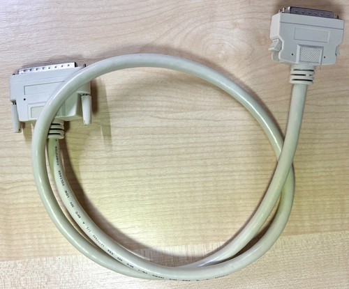 1M SCSI Ultra Wide UW Cable Shielded 68-Pin Male to 68-Pin Male Connector - Photo 3/5