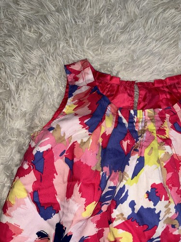 Gap Kids Girls Sz. M Pink Floral Dress. Pretty, Great Shape - Picture 3 of 9