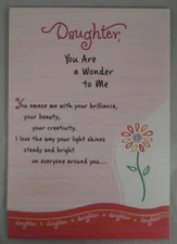 Blue Mountain Arts Greeting Card "Daughter" (BM174)