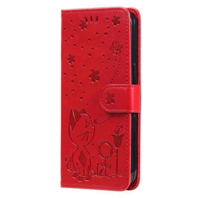 For iPhone 14 Pro Max 13 12 11 X XR SE 8 7 6s Embossed Wallet Leather Case Cover