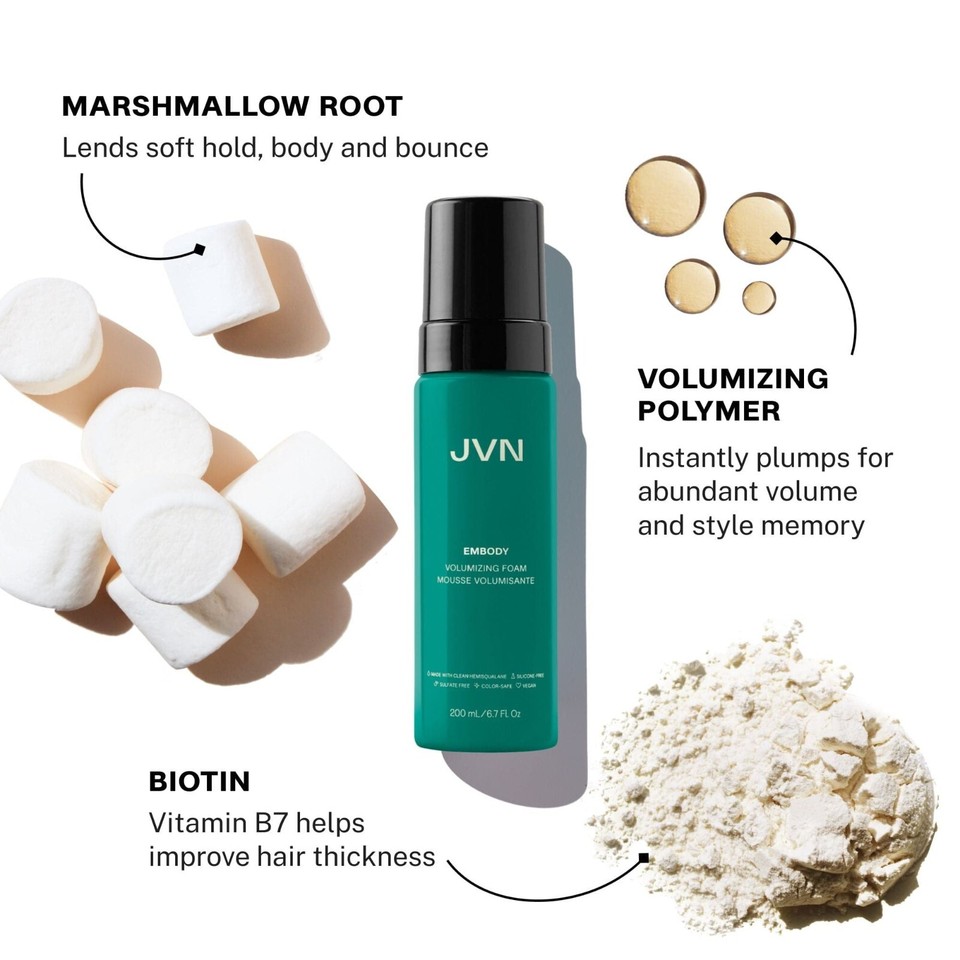 JVN Embody Volumizing Foam, 6.7 Fl Oz (200 mL) eBay