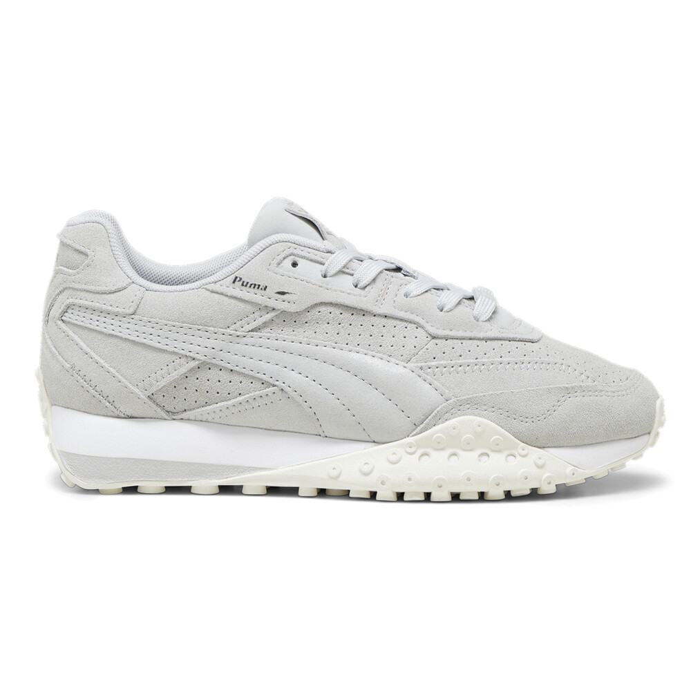 Женские серые кроссовки Puma Blktop Rider Femme на шнуровке, повседневная обувь 39311902