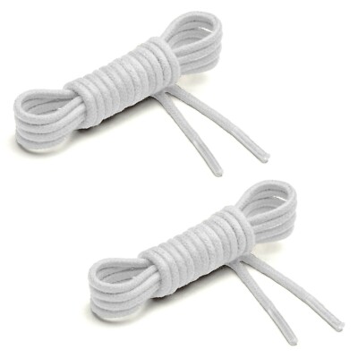 Benchmark Basics Waxed Cotton Dress Shoe Laces (2 Pairs) 27'', 30'', 33'' or 36''