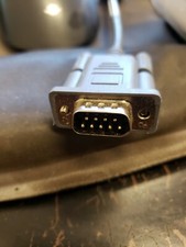 DB9 Extender Male to RJ45 Ethernet Female LAN CAT5/6 Network Cable Adapter ORIG
