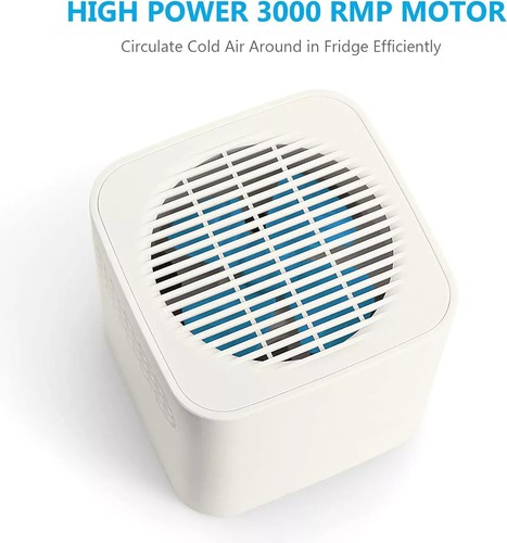 Ventilatore Frigo Camper,3.000 Giri/min Motore Ventilatore Frigorifero Camper con Interruttore Facile On e Off... - Foto 6 di 9