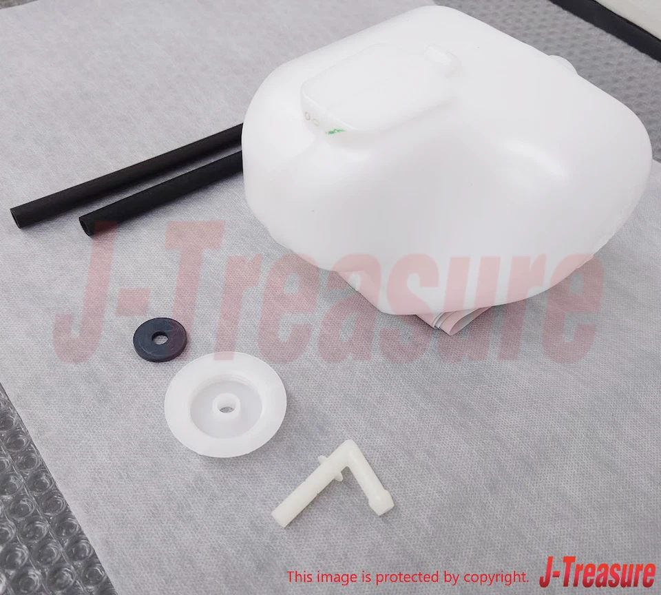 HONDA S2000 S2K AP1 AP2 Genuine Coolant Reservoir Tank Cap Joint Hose Set OEM - Imagem 3 de 4