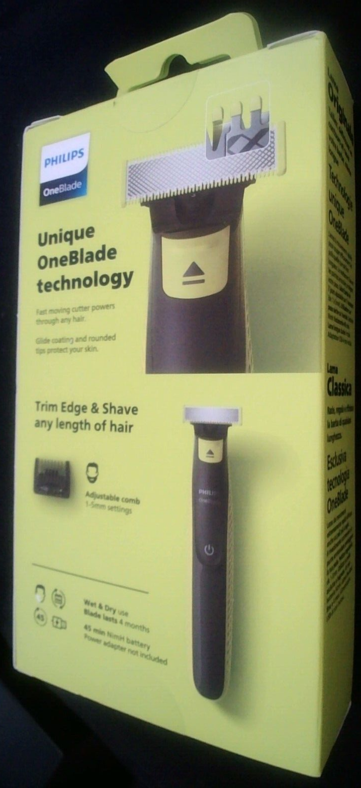 Philips One Blade Original. 5 in 1 Trim, Edge & Shave. QP2724/20. New