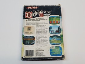 Defender of the Crown Nintendo NES Box and Manual Only *damage
