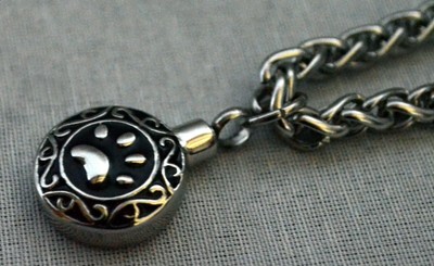 EINÄSCHERUNGSURNE ASCHE ARMBAND GEWEBTES GEDANKEN CHARM ARMBAND STAMMESPFOTE HUND KATZE HAUSTIER