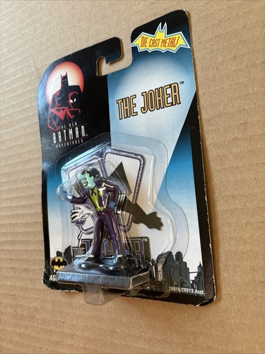 BATMAN The New Batman Adventures -THE JOKER -Die Cast Metal Figure -1997 KENNER - Afbeelding 11 van 18